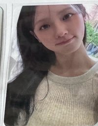 代言卡 歪頭