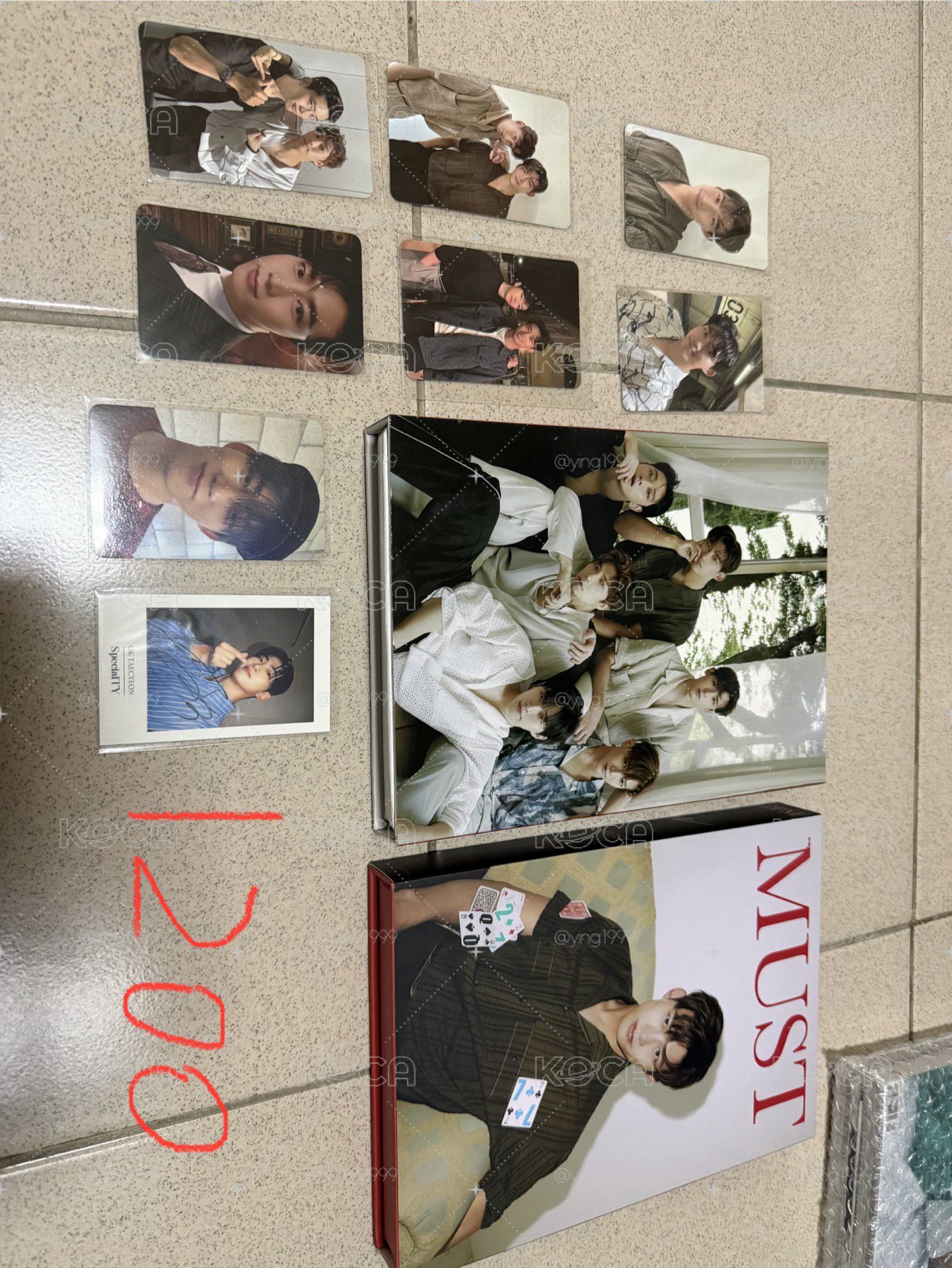 2PM 專輯 小卡 澤演