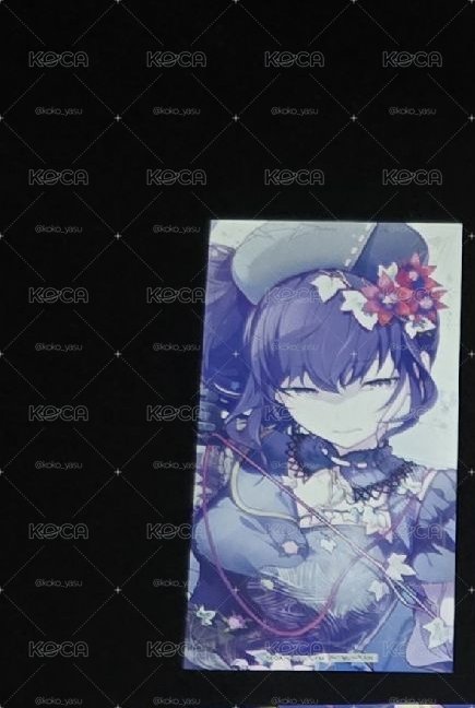真冬 特典書籤