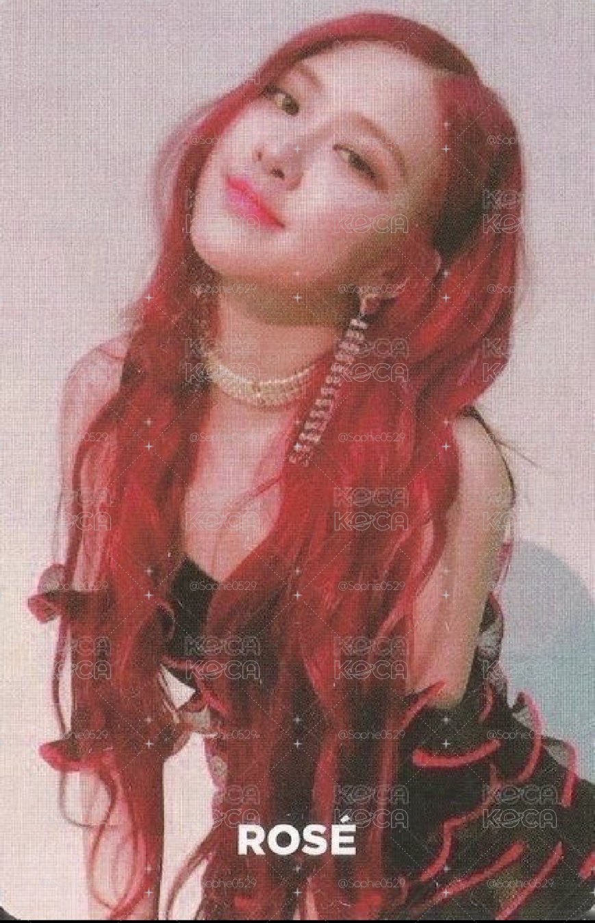 Square Up 專輯卡 Pink ver.1