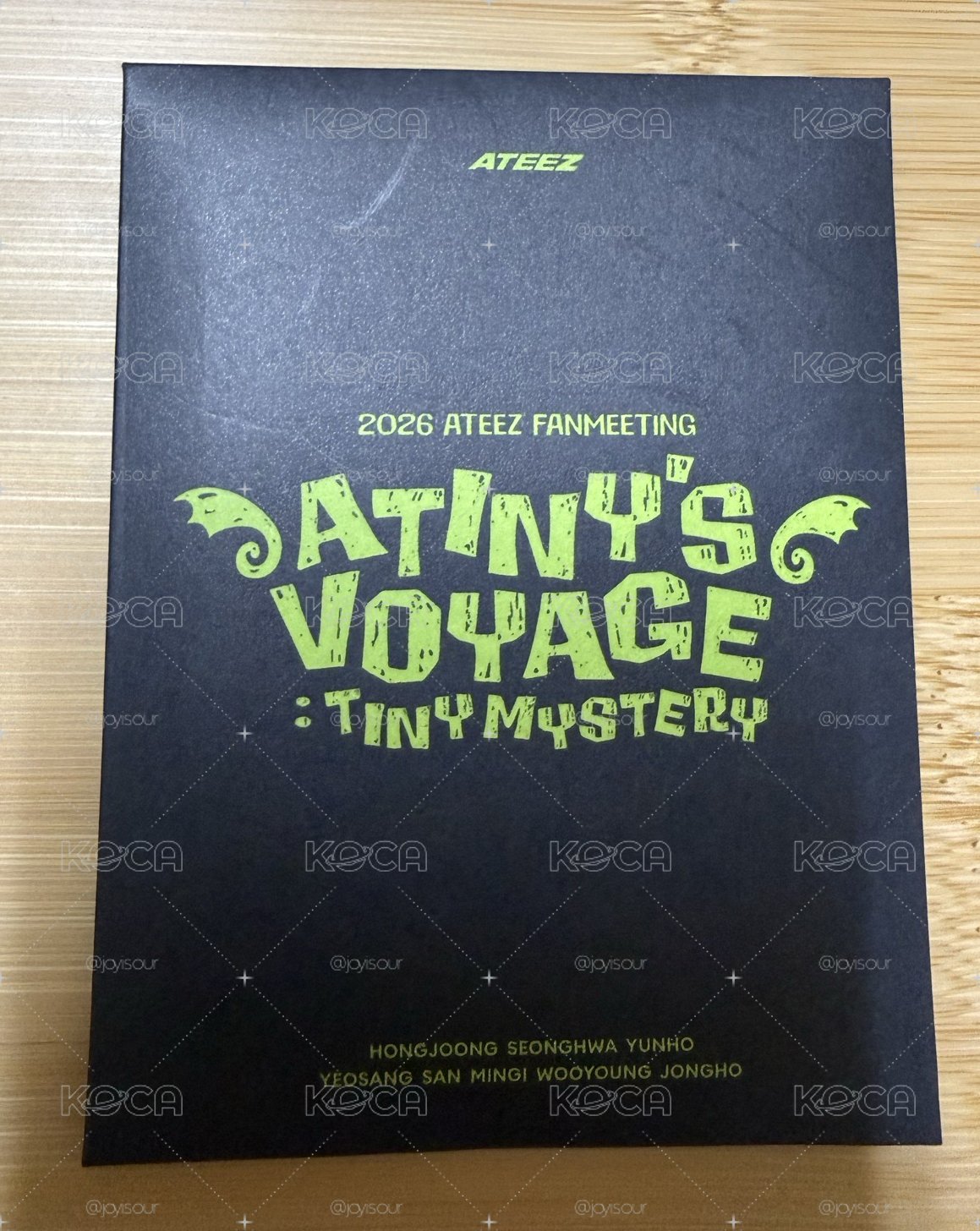 ATEEZ fan meeting zone卡 御守 雙人卡