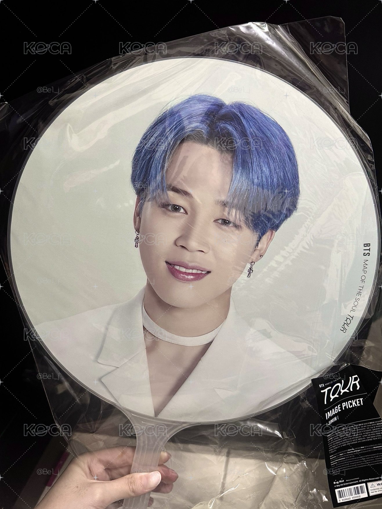 BTS Jimin官方大王扇