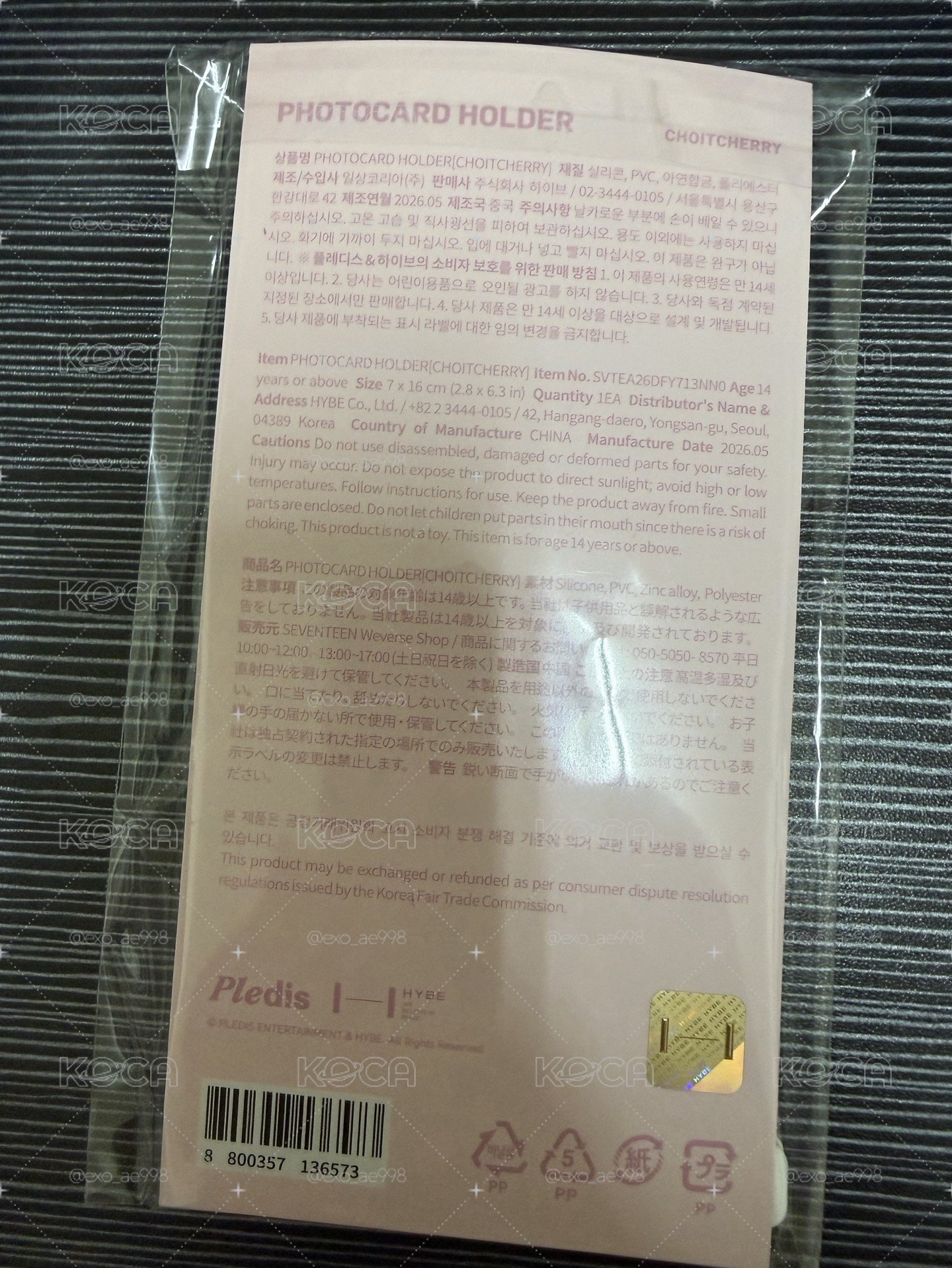 喆miniteen卡套