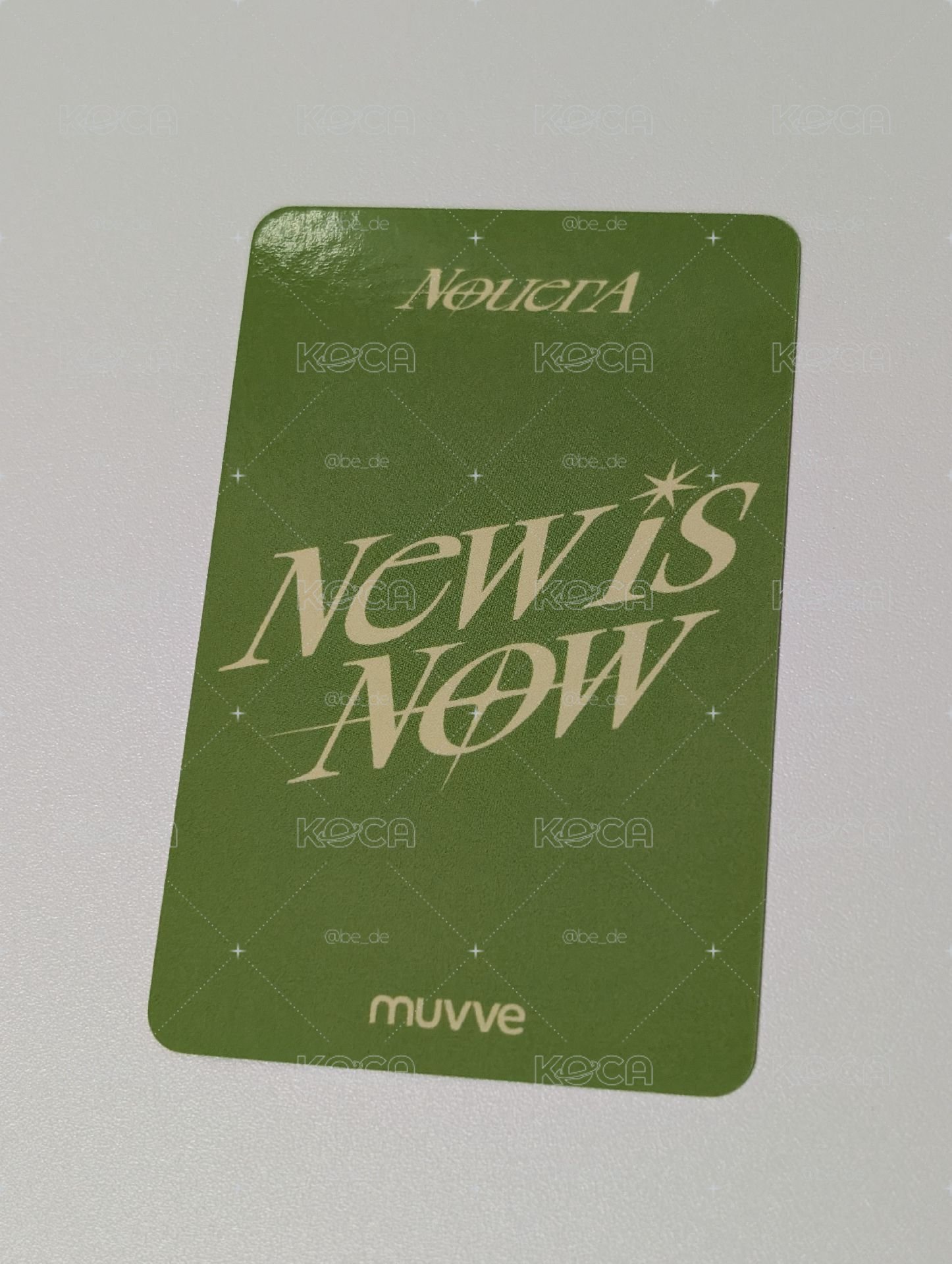 NouerA Muvve Hyunjun 簽售卡