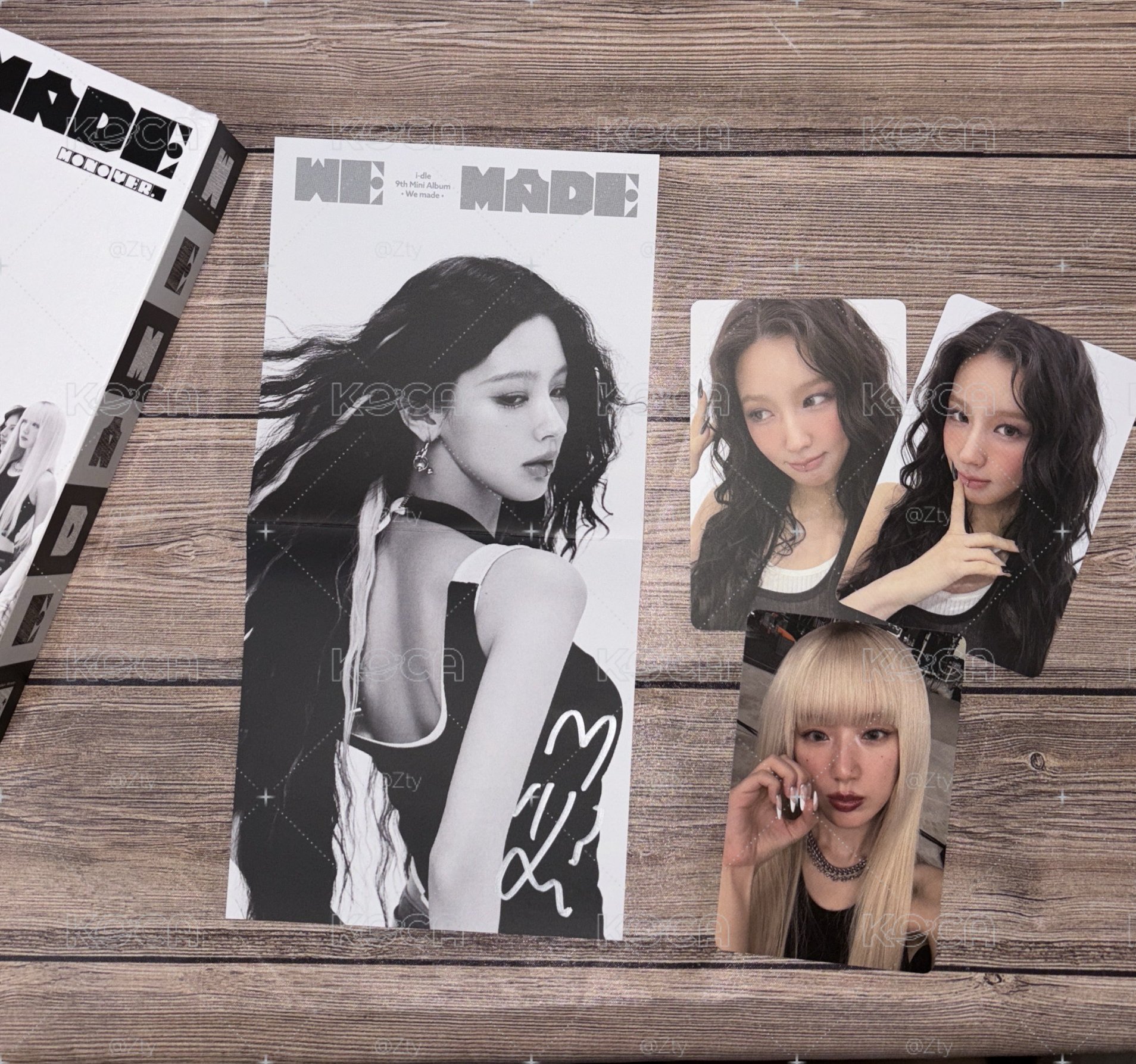 ［現貨］i-dle 美網親簽 麵