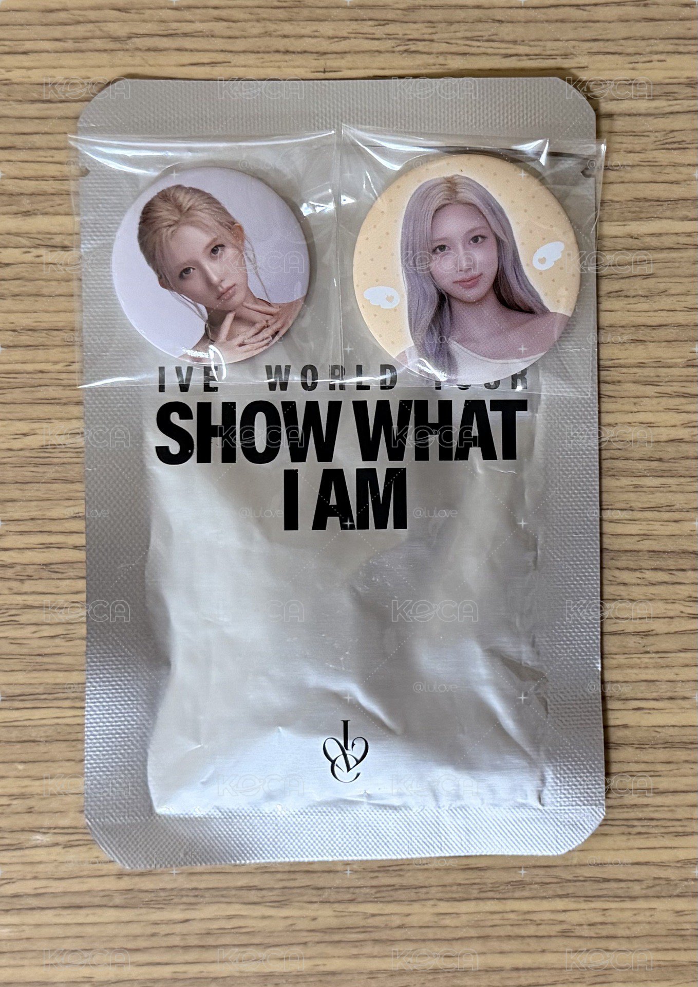 IVE SHOW WHAT I AM 徽章
