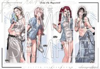 JUMP SQ. 2026年8月特大號 特製全像夏日 書籤 4入組