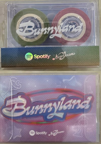 Spotify x Bunnyland 紙膠帶臺組 
