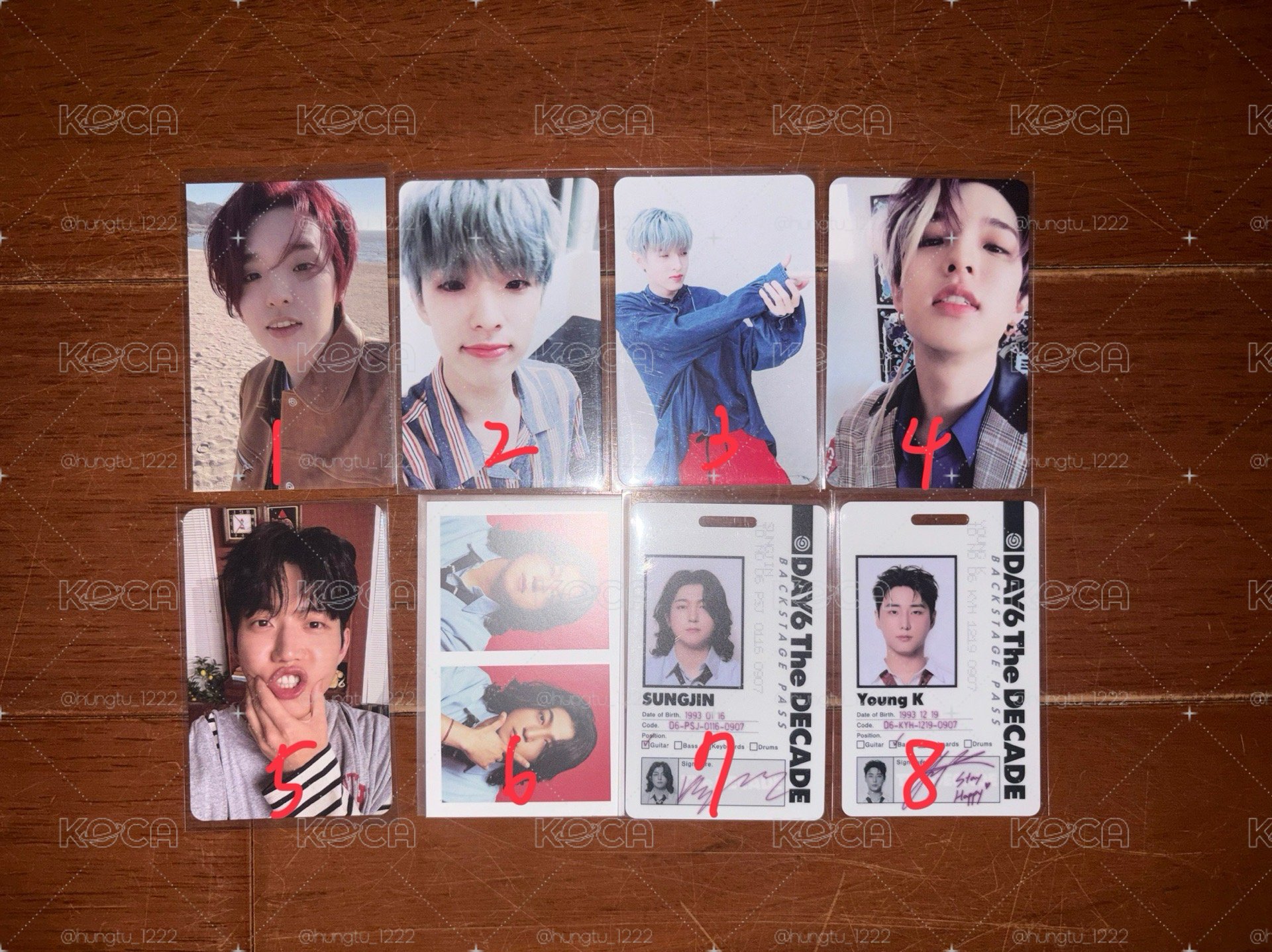 Day6 專卡