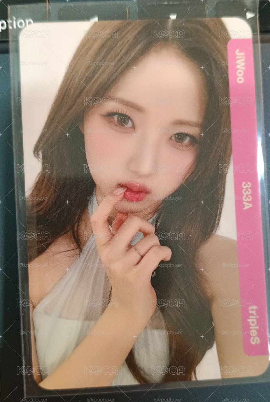 tripleS msnz 入場卡 Jiwoo