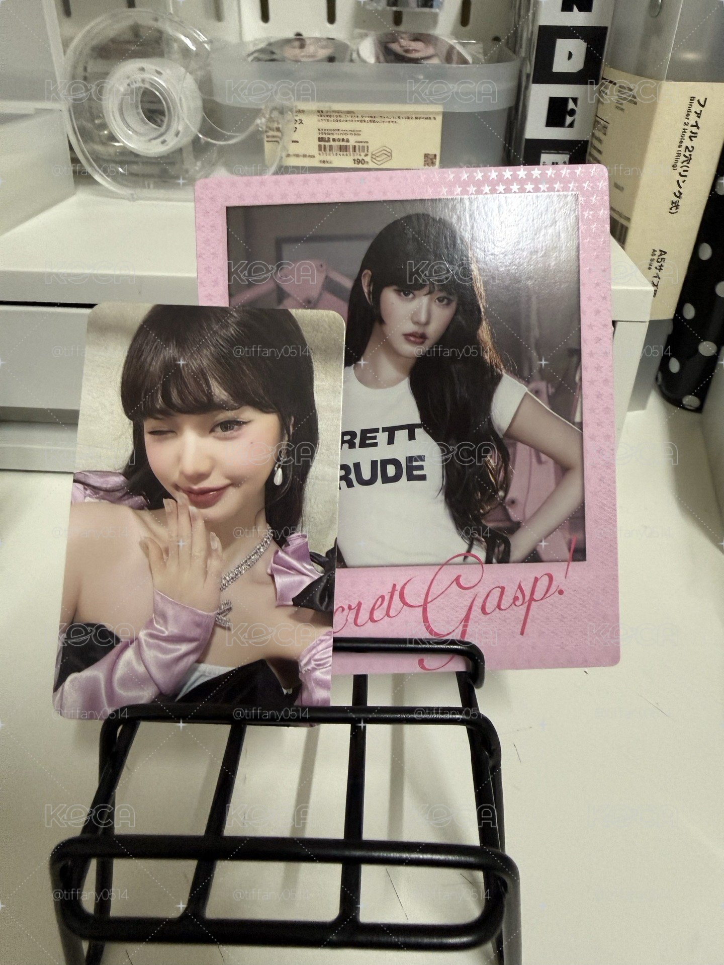 IVE SECRET 專輯卡 Gasp ver. 員💕（兩張ㄛ）