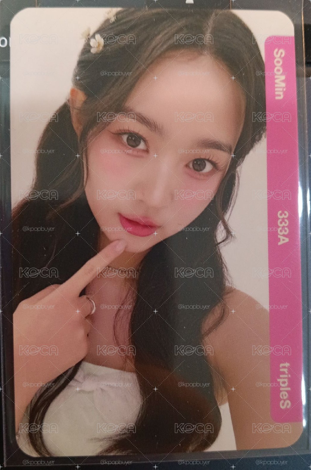 tripleS msnz 入場卡 SooMin