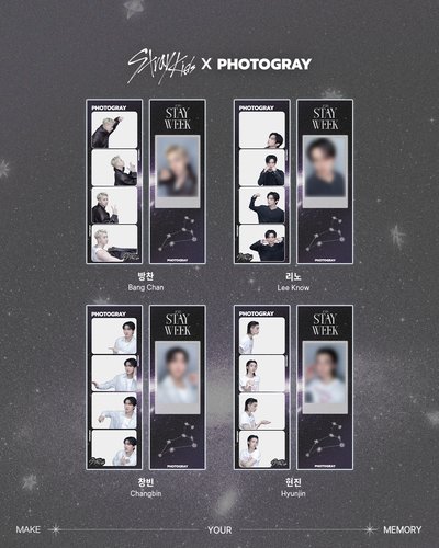 Stray Kids STAY WEEK X PHOTOGRAY 人生四格卡 代印