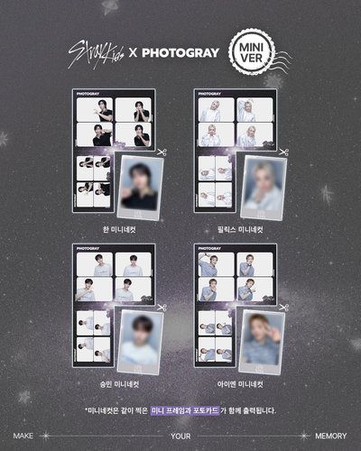 Stray Kids STAY WEEK X PHOTOGRAY 人生四格卡 代印