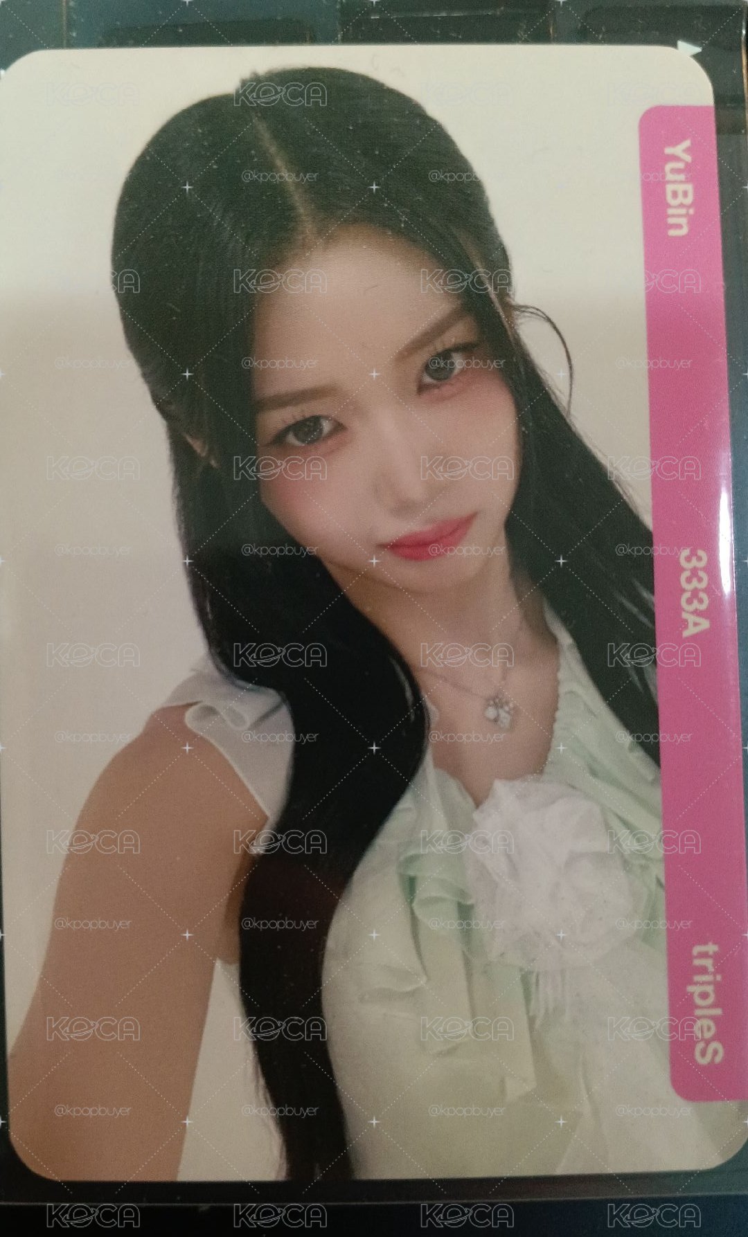 tripleS msnz 入場卡 YuBin