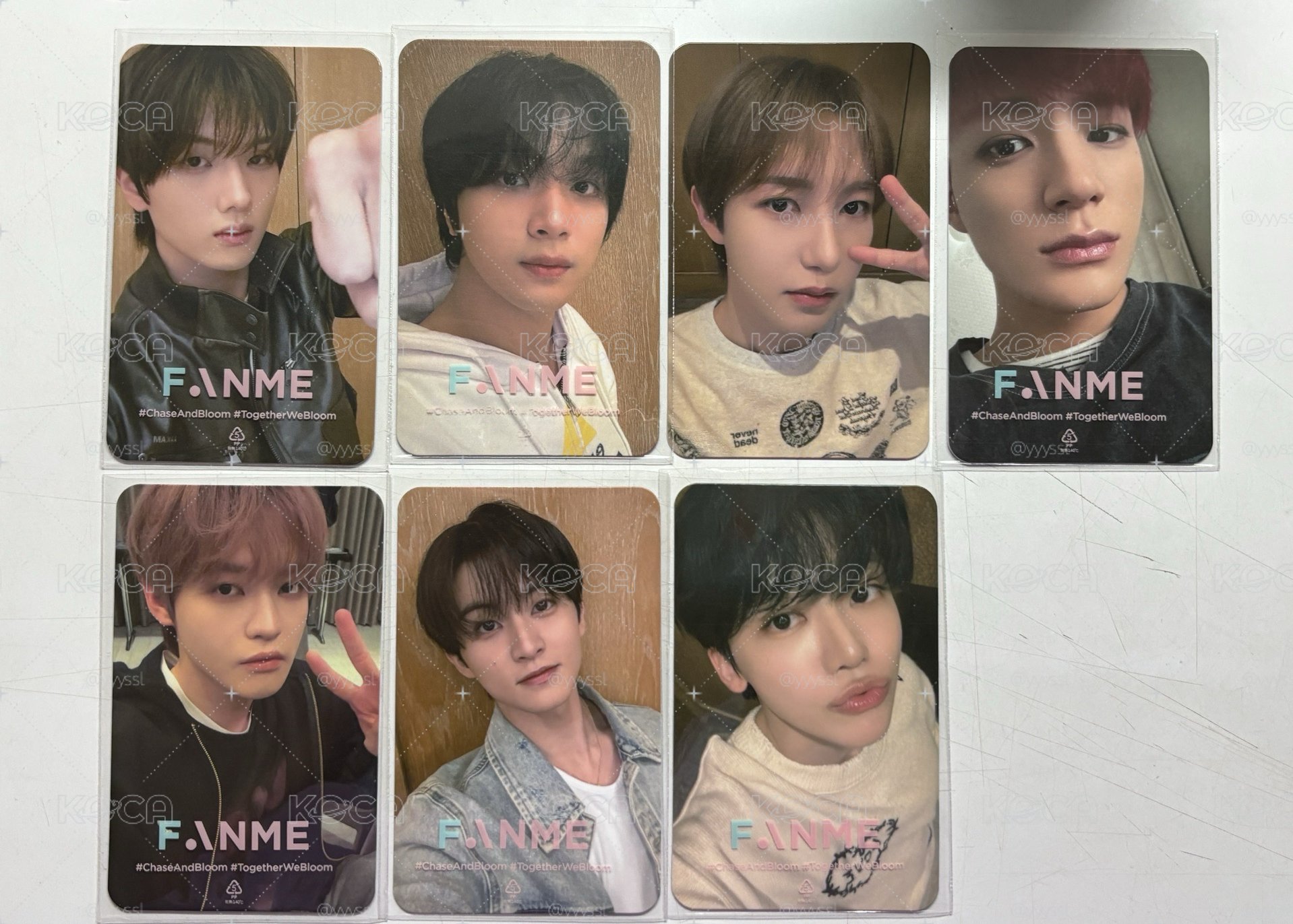 NCTDREAM 台北fanme簽售卡一套
