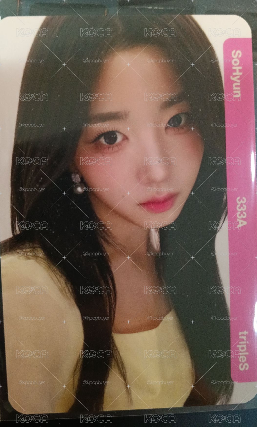 tripleS msnz 入場卡 SoHyun