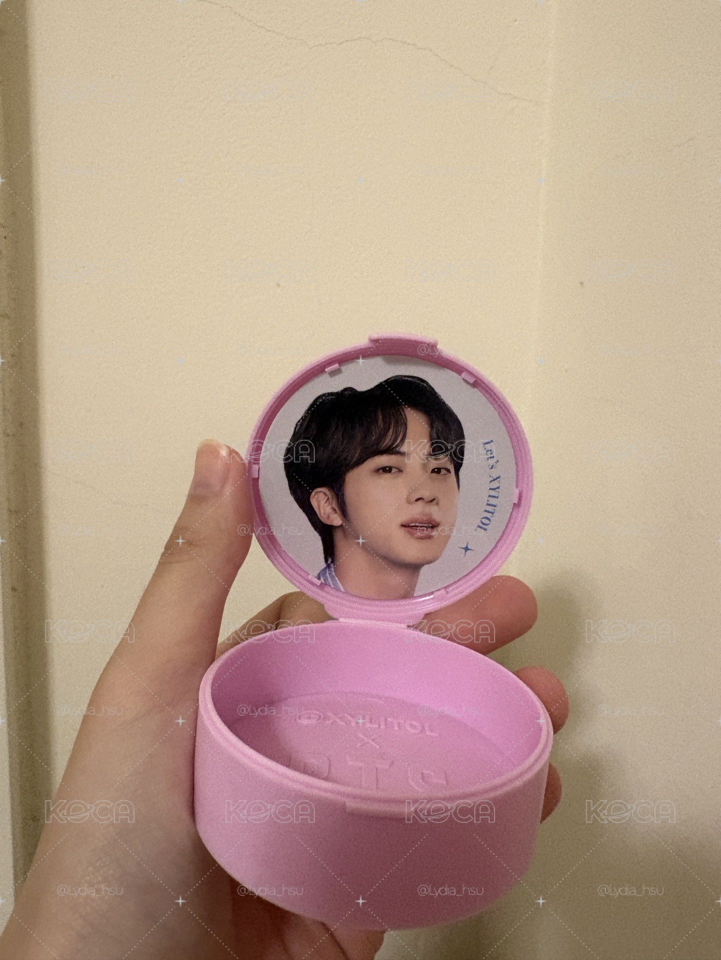 BTS 樂天口香糖周邊