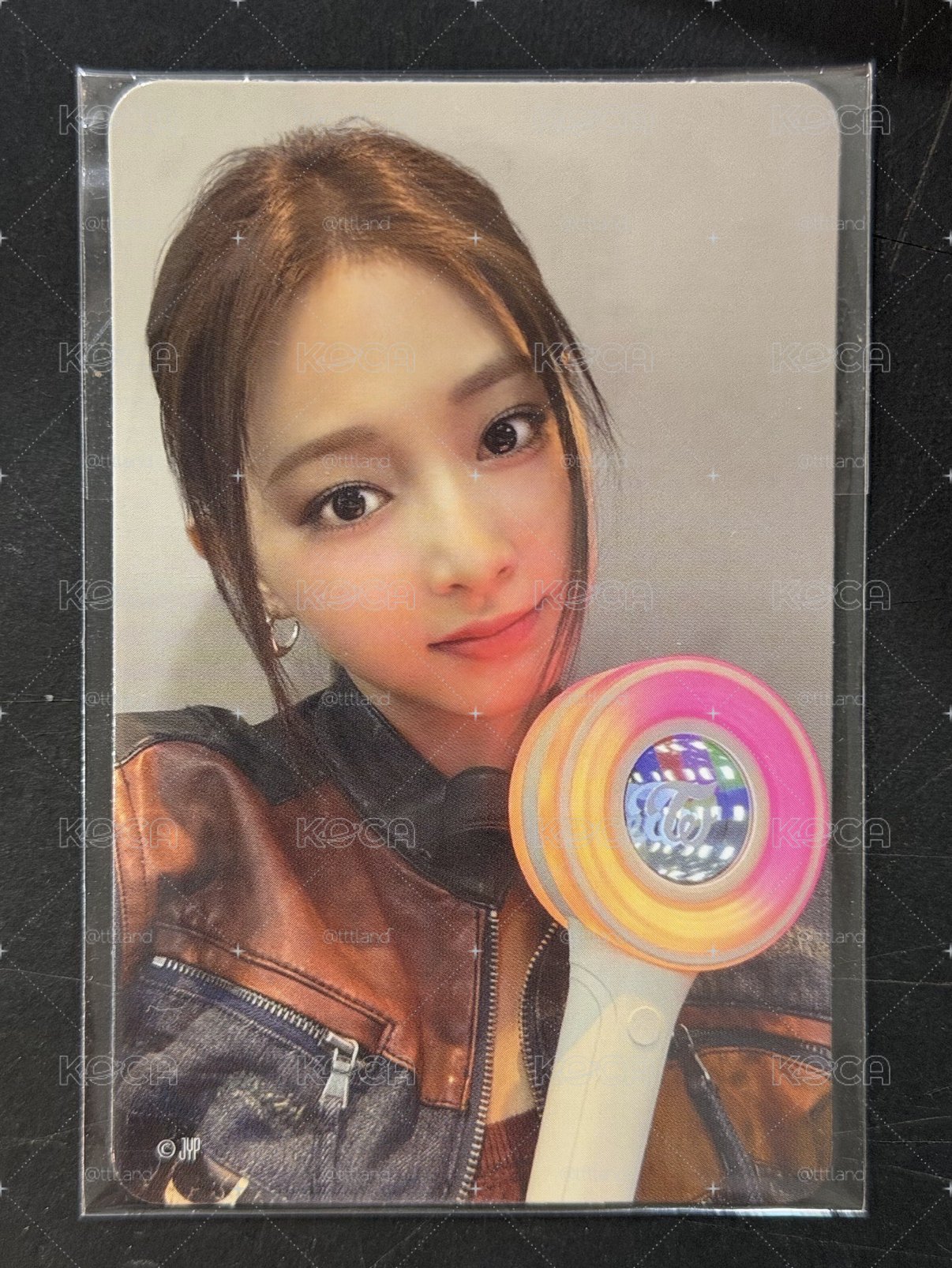 JYP CANDYBONG 三代 子瑜 手燈卡