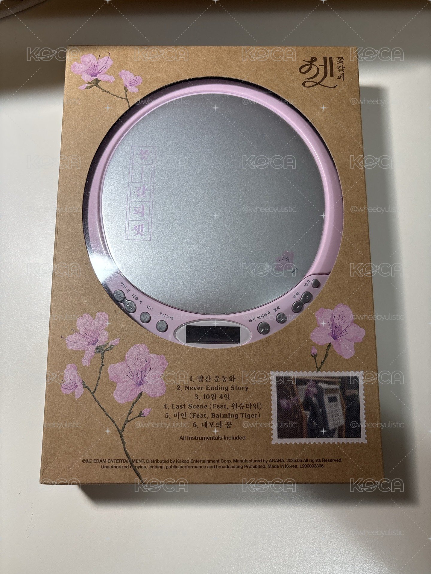 花書籤4 CD 播放器 空專
