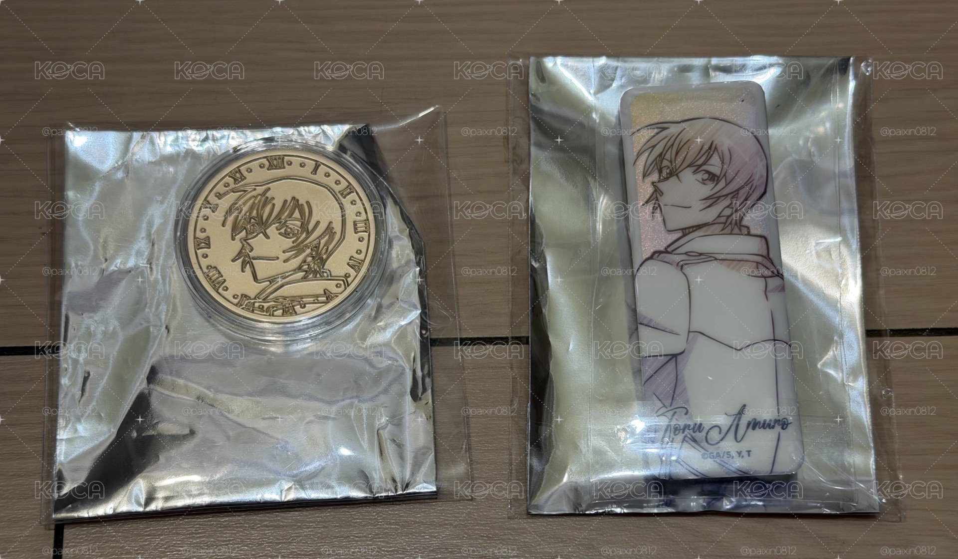 永恆的一瞬紀念幣&徽章 安室透款