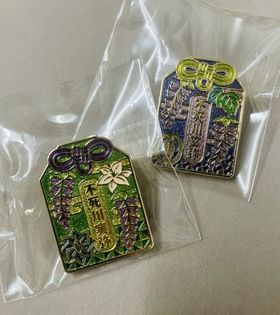 鬼滅 AGF2025 金屬御守別針