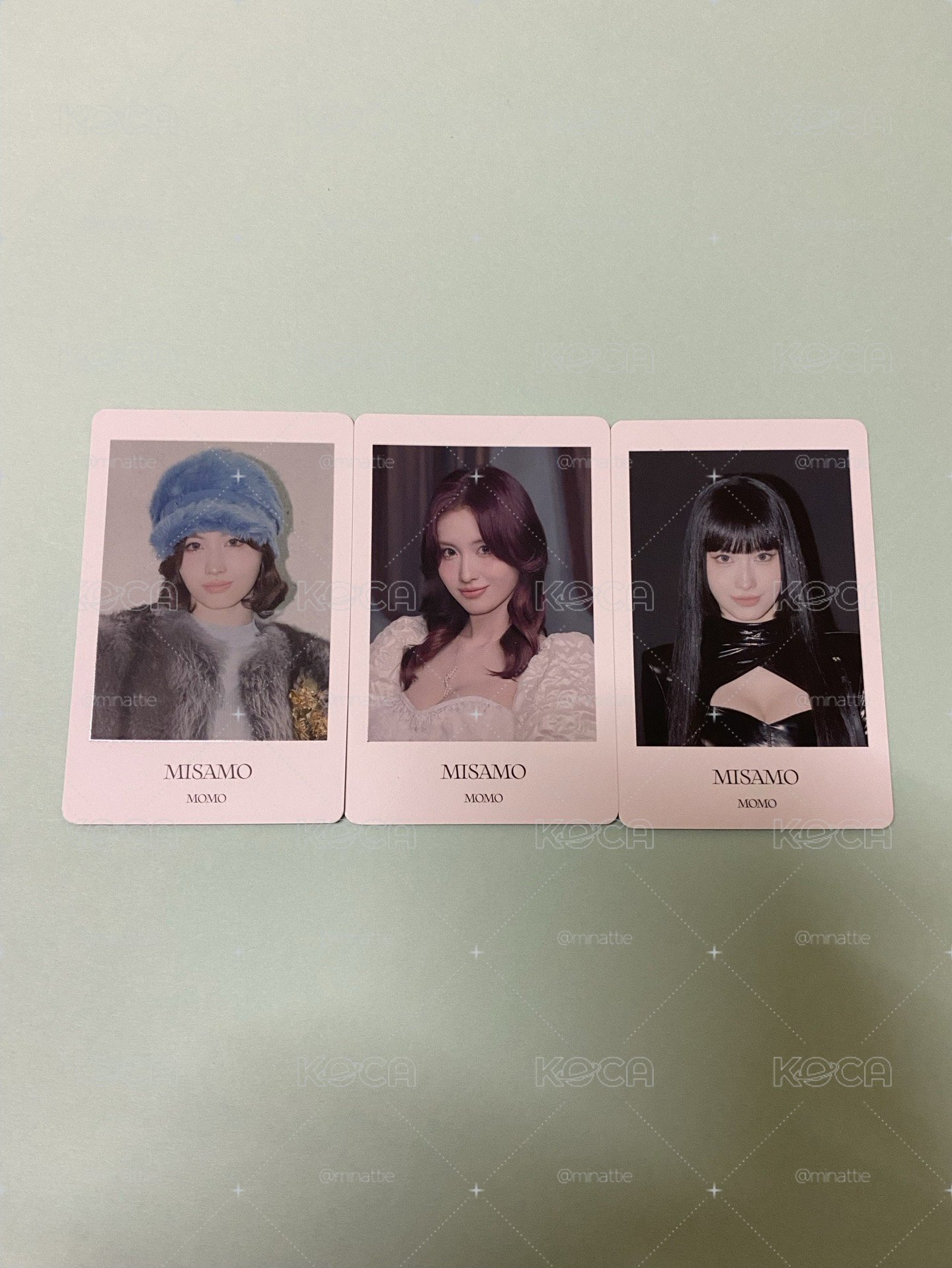 MOMO三張一起出💖