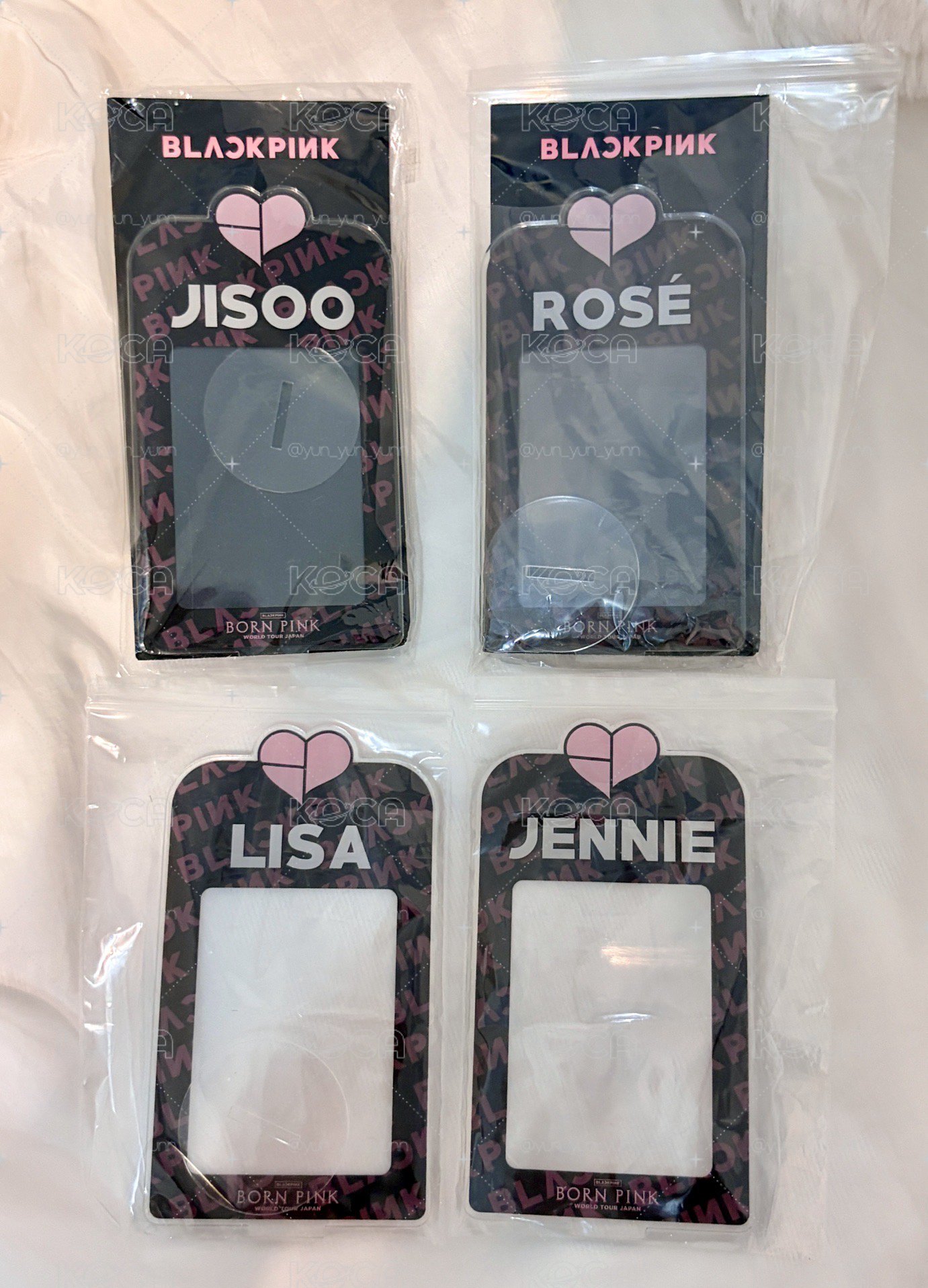 🎀可當捆🎀BLACKPINK 2巡 立牌 日巡限定立牌 Jisoo rosé jennie Lisa 肉 妮 莎 秀