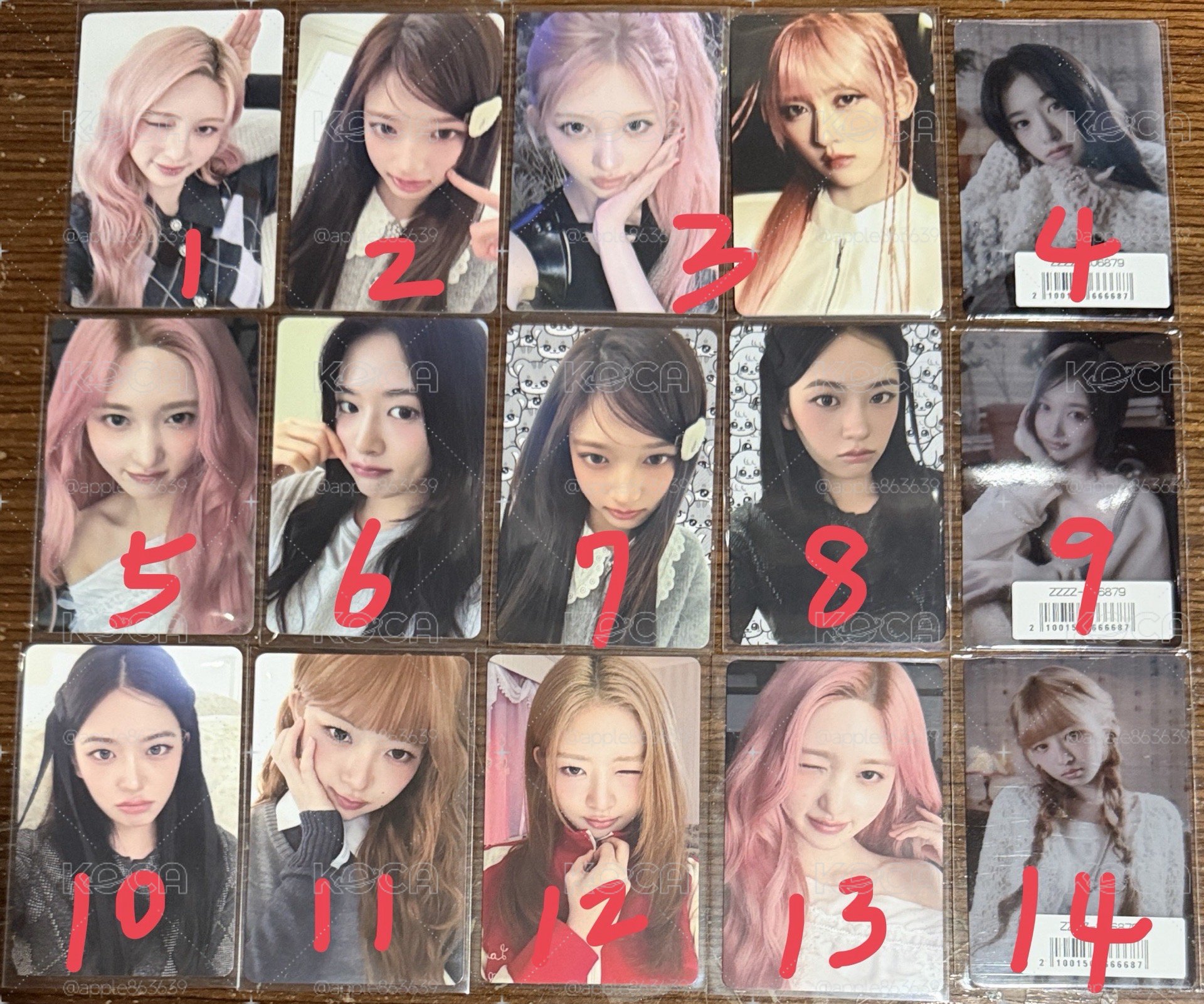 🎀ive 全員小卡-3