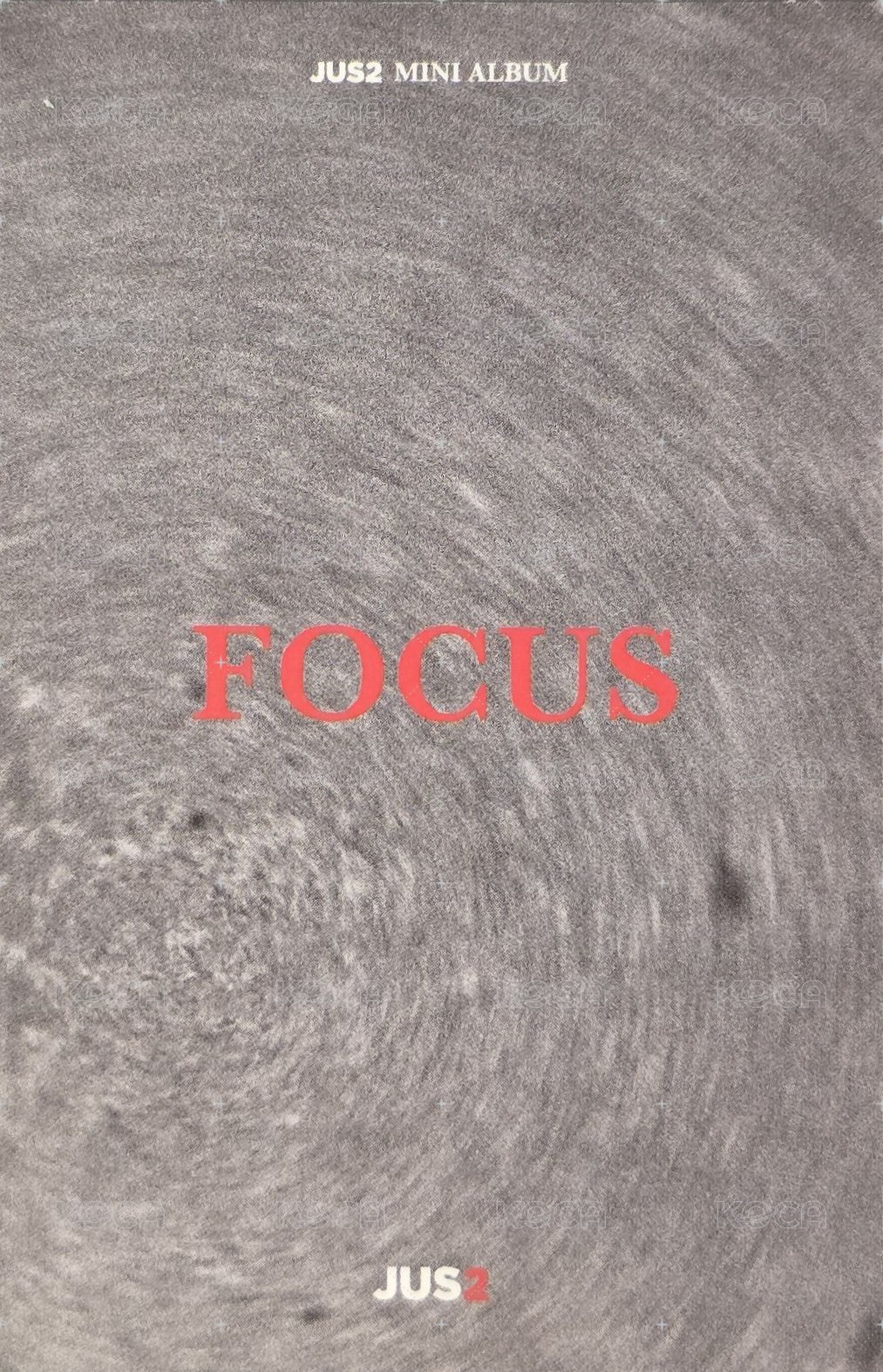 JUS2 Focus 專輯卡  背面
