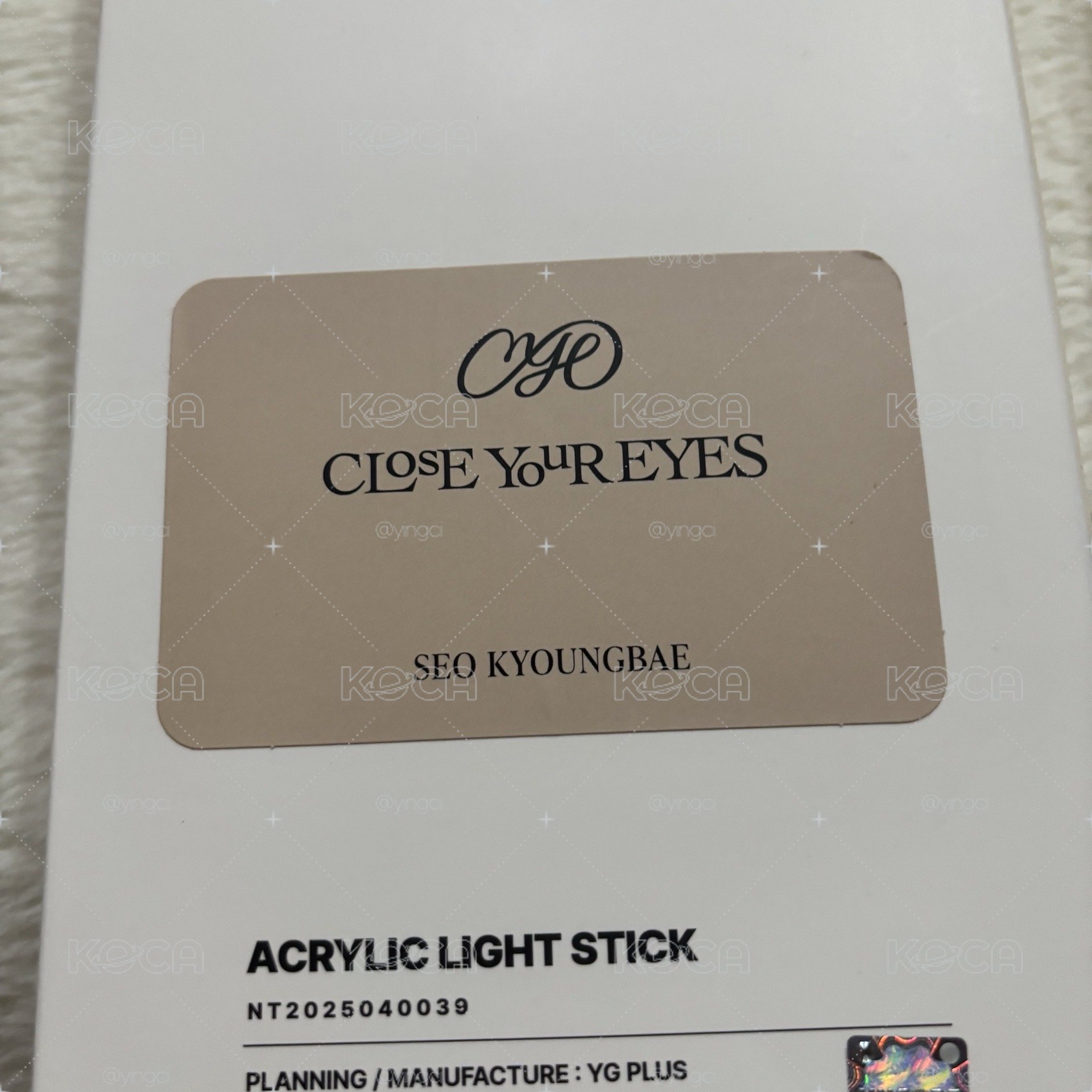 cye 壓克力手燈