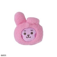 BT21 BANDAI 娃娃 大頭毛絨夾