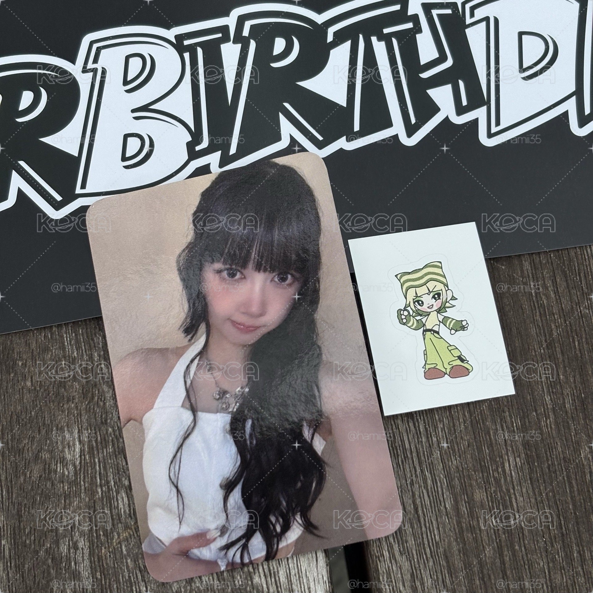 Ourbirthday 打歌卡