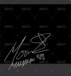 2021 MAMAMOO BIRTHDAY ACCESSORIES Bizent 特典卡 拍立得 背面