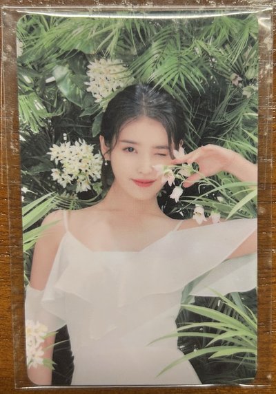 IU 李知恩 真露燒酒 韓版1.0 抽選卡 