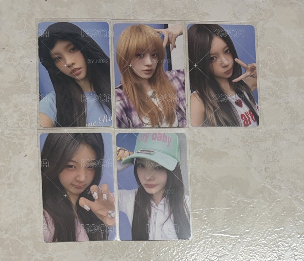 YUNAHNOT CUTE ANYMORE小卡】ILLIT NOT CUTE ANYMORE yzy 線上4.0 簽售