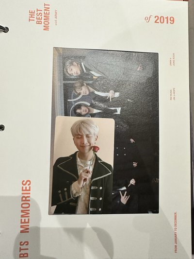 BTS 2019 memories 回憶錄 全專 俊卡