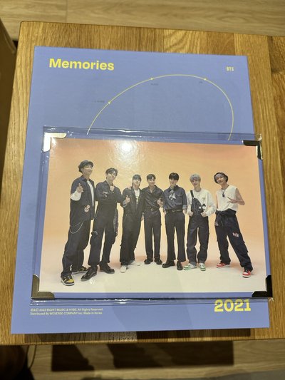BTS 2021 memories回憶錄DVD 國卡全專