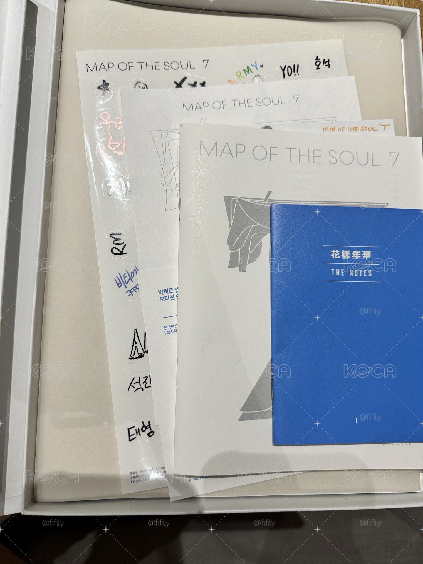 BTS MOTS7 1版空專