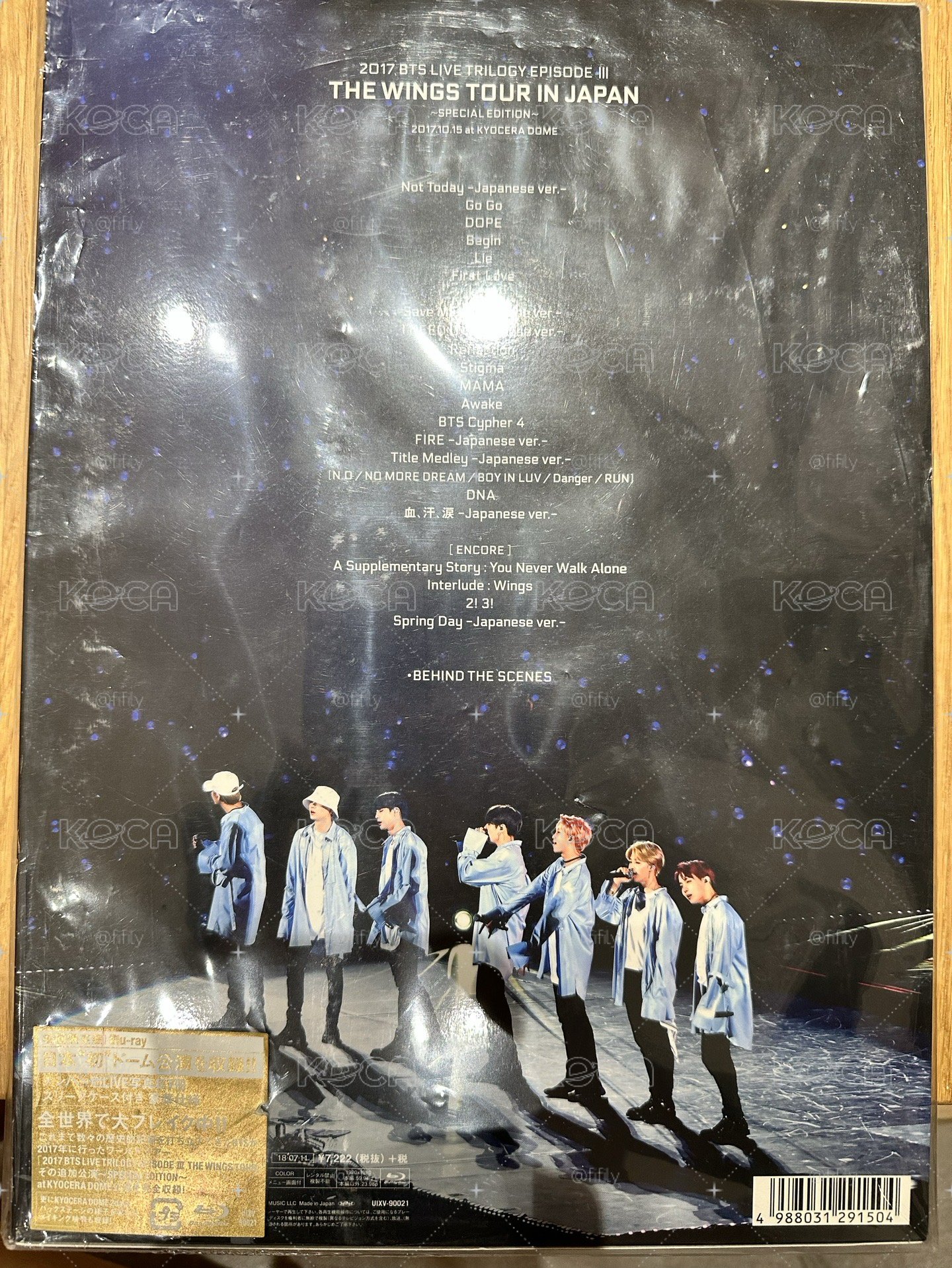 BTS 17 wings tour in Japan DVD初回限定版