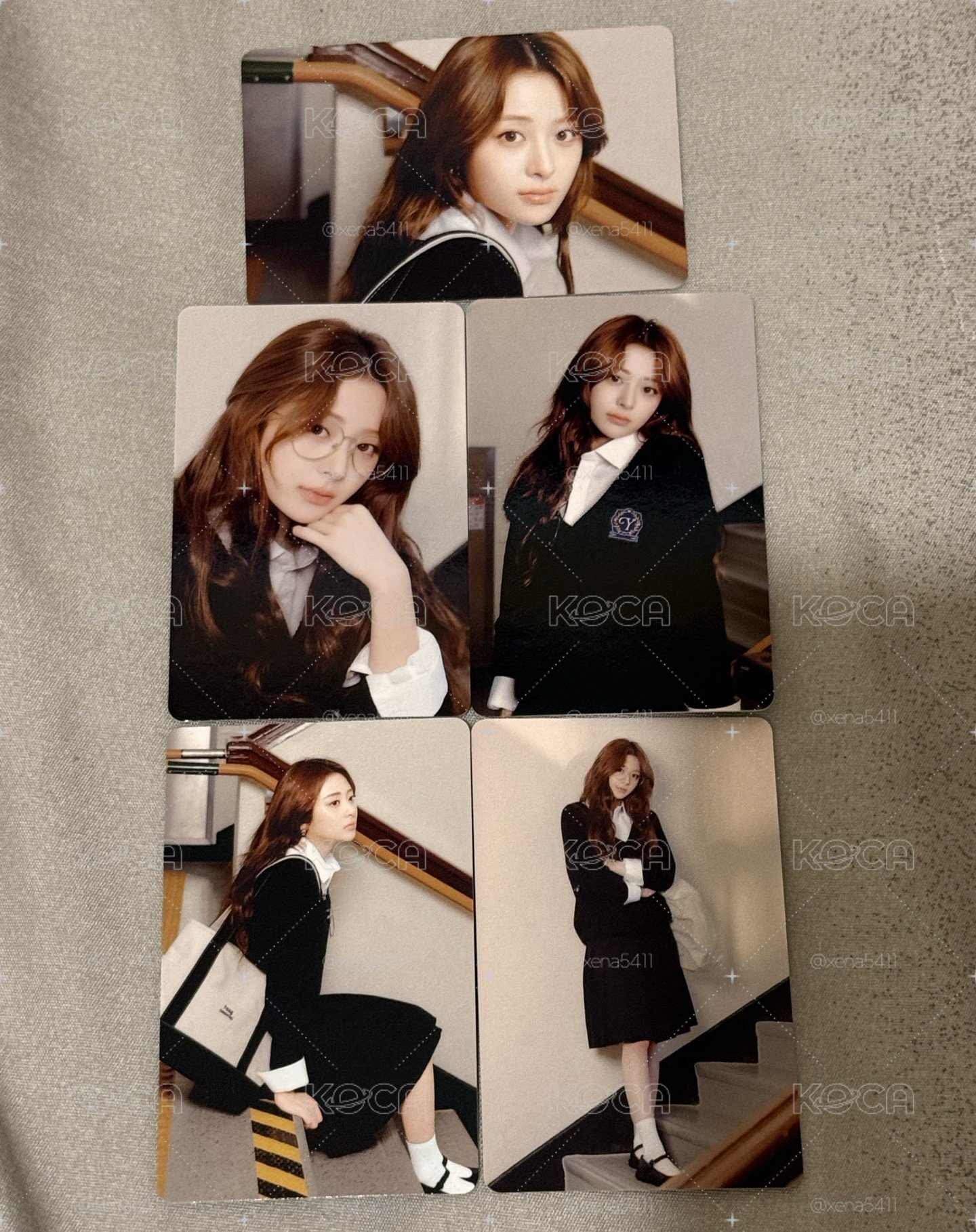 School Days｜允真五張一套