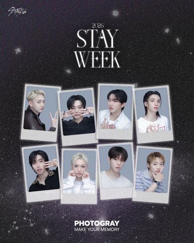 PHOTOGRAY X Stray Kids人生四格空拍代印 📸 （無電子檔）