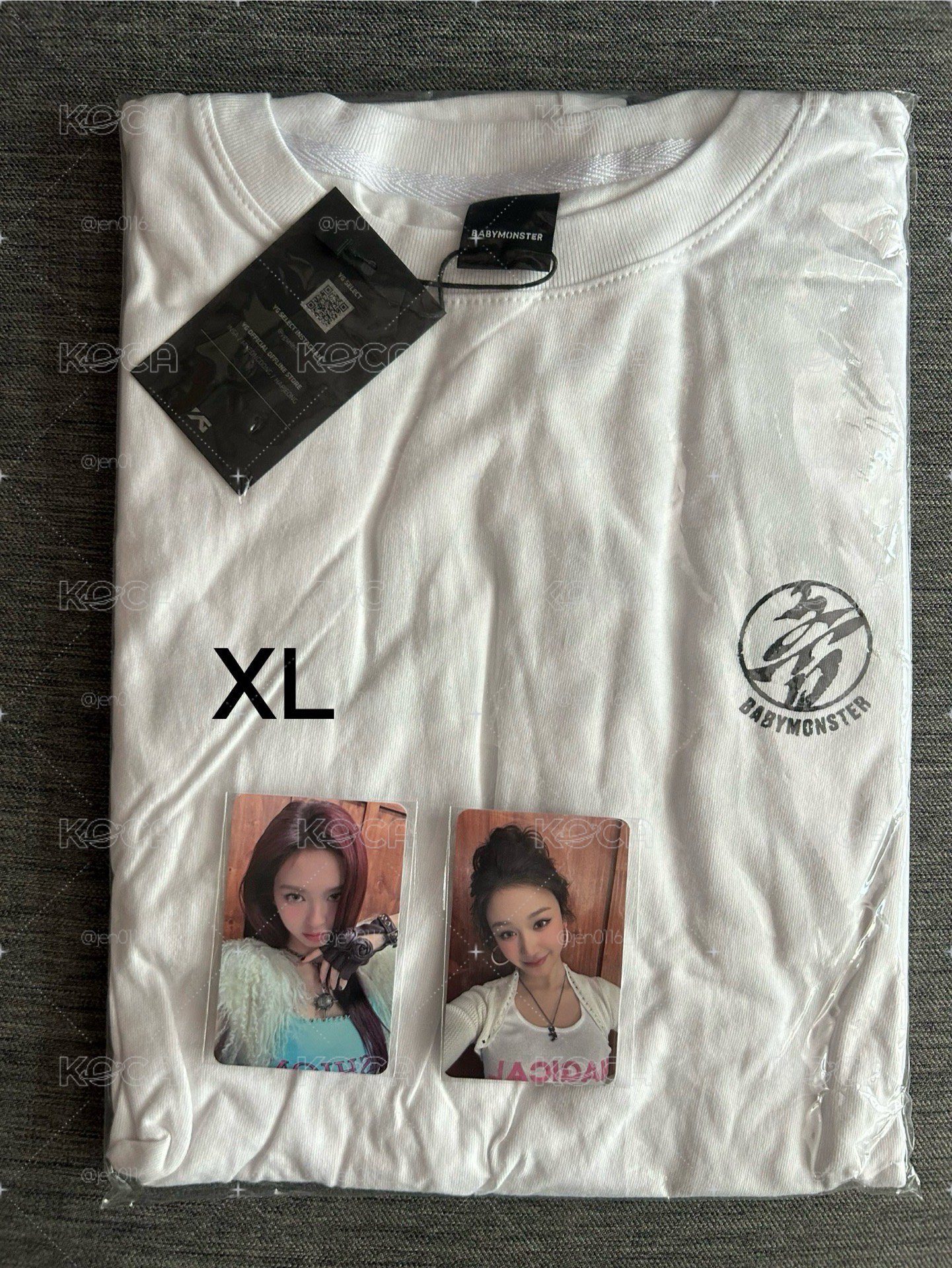 TDK福袋 baby monster 衣服XL (含卡)