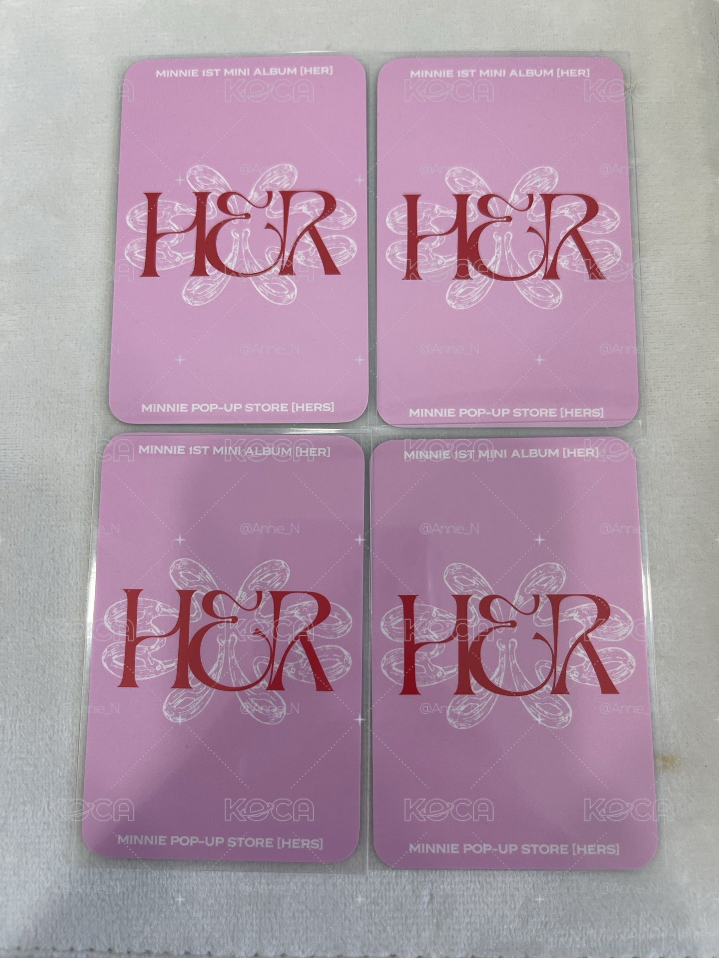 HER POP-store小卡set
