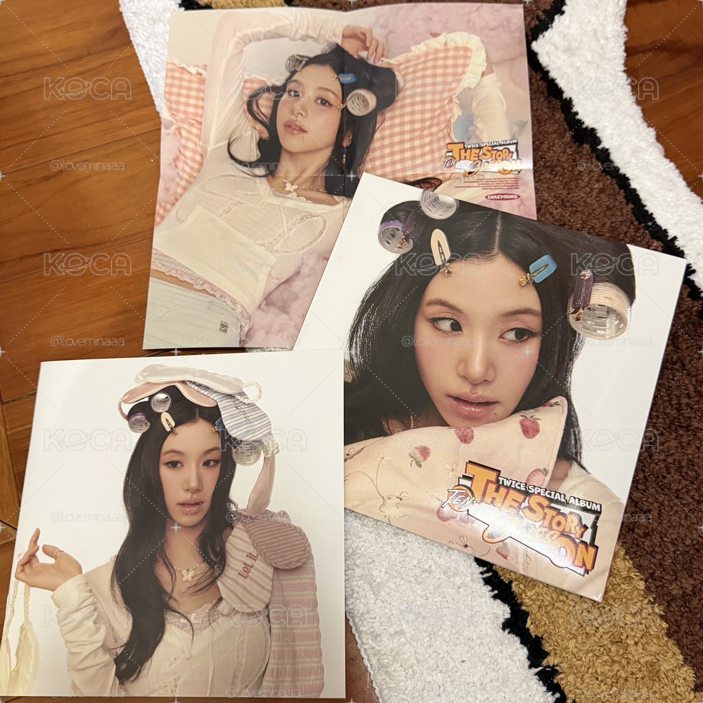 彩彩單封+瑜貼紙+彩小卡