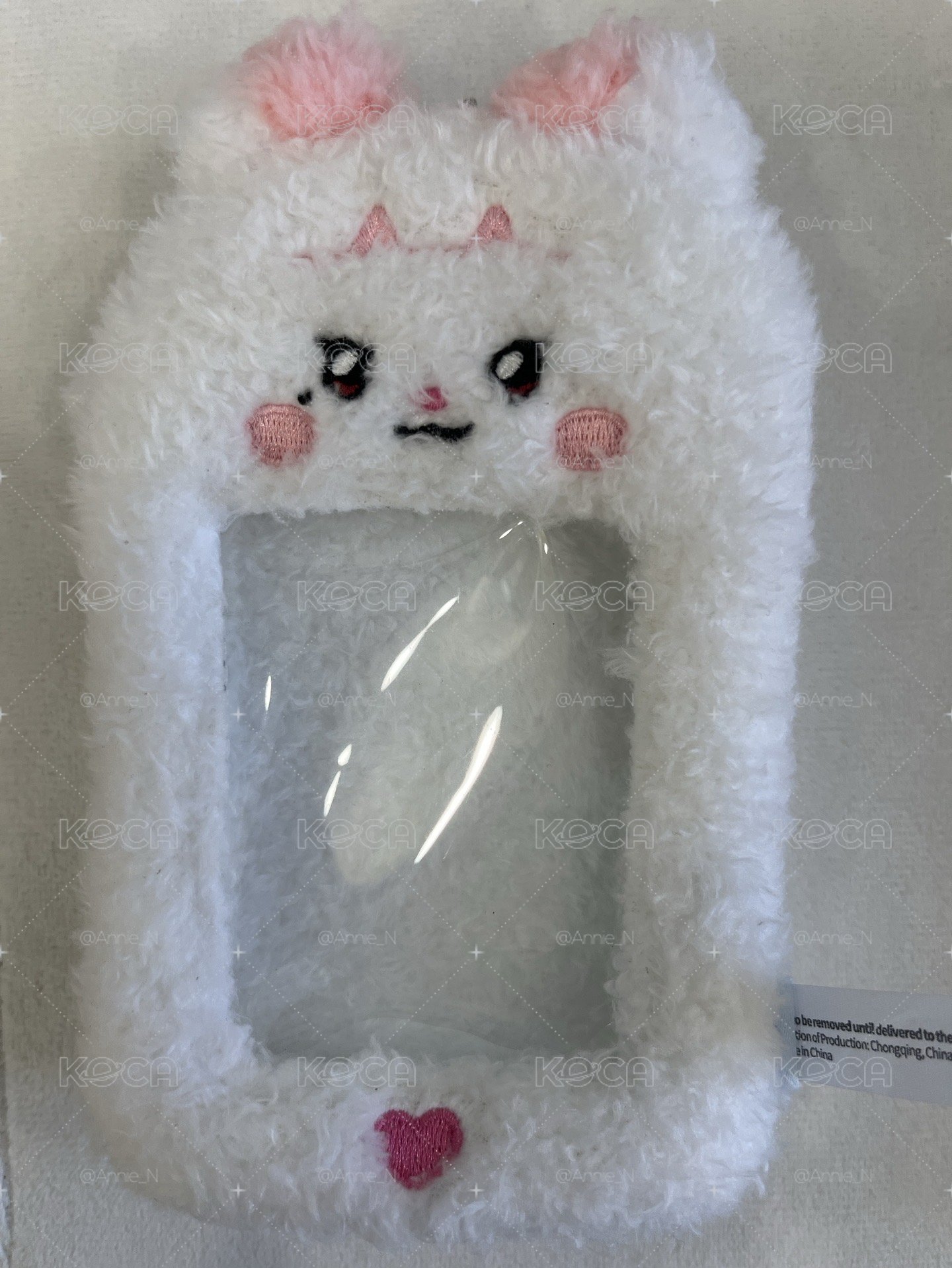 迷七快閃毛絨卡套無小卡 妮