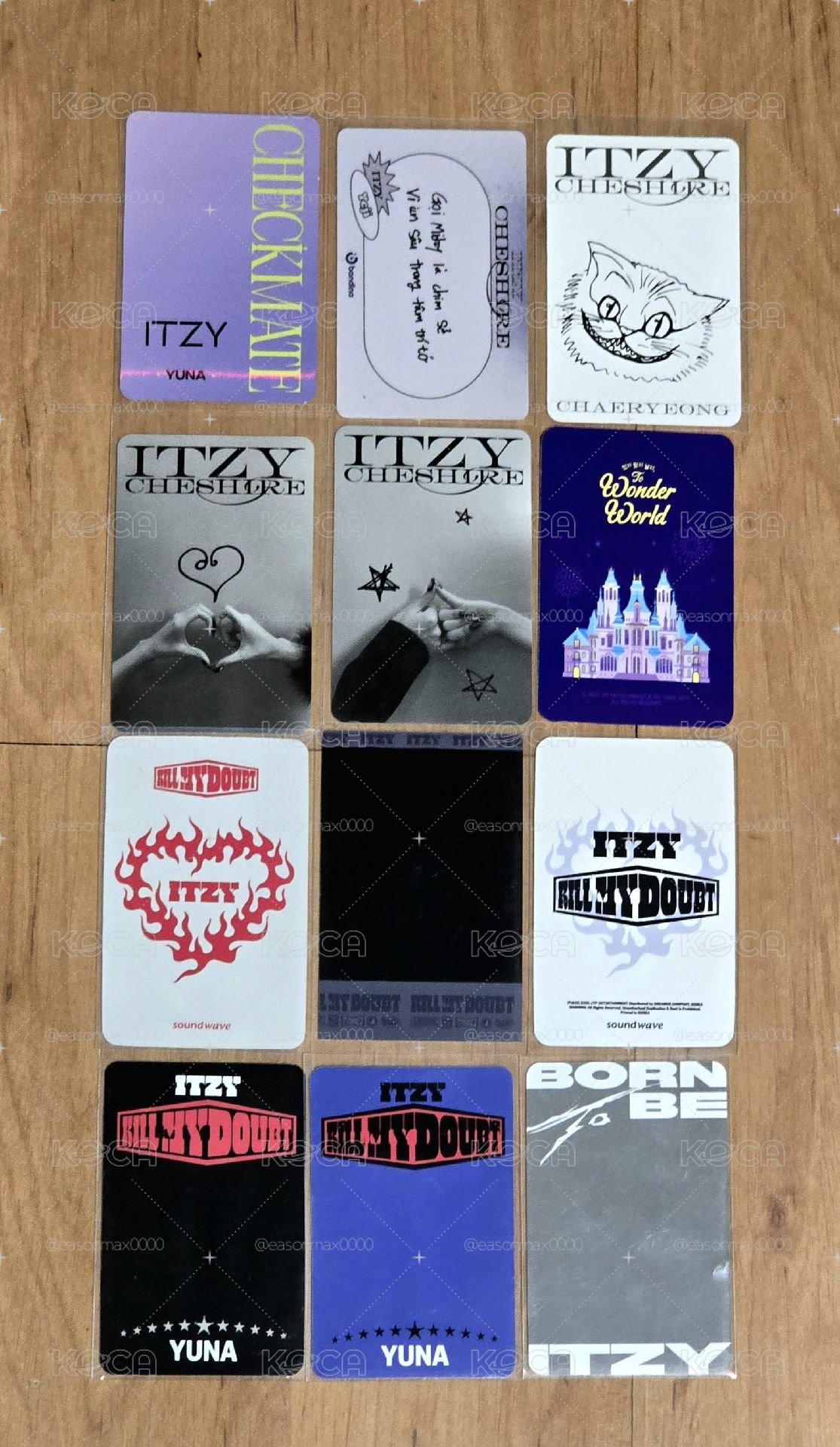 ITZY 小卡