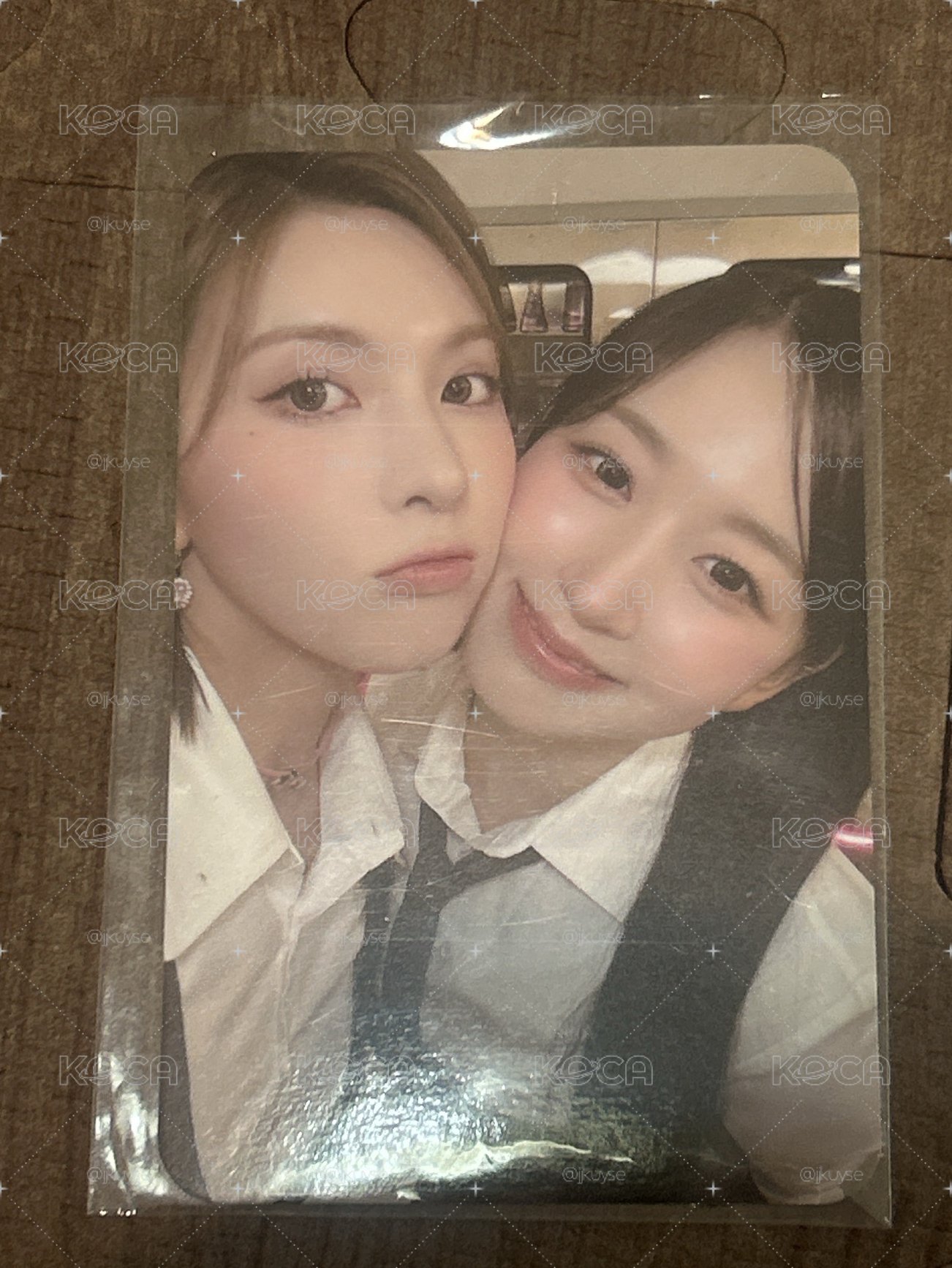 MIXX LAB jyp 滿額卡 嫄裴雙人卡