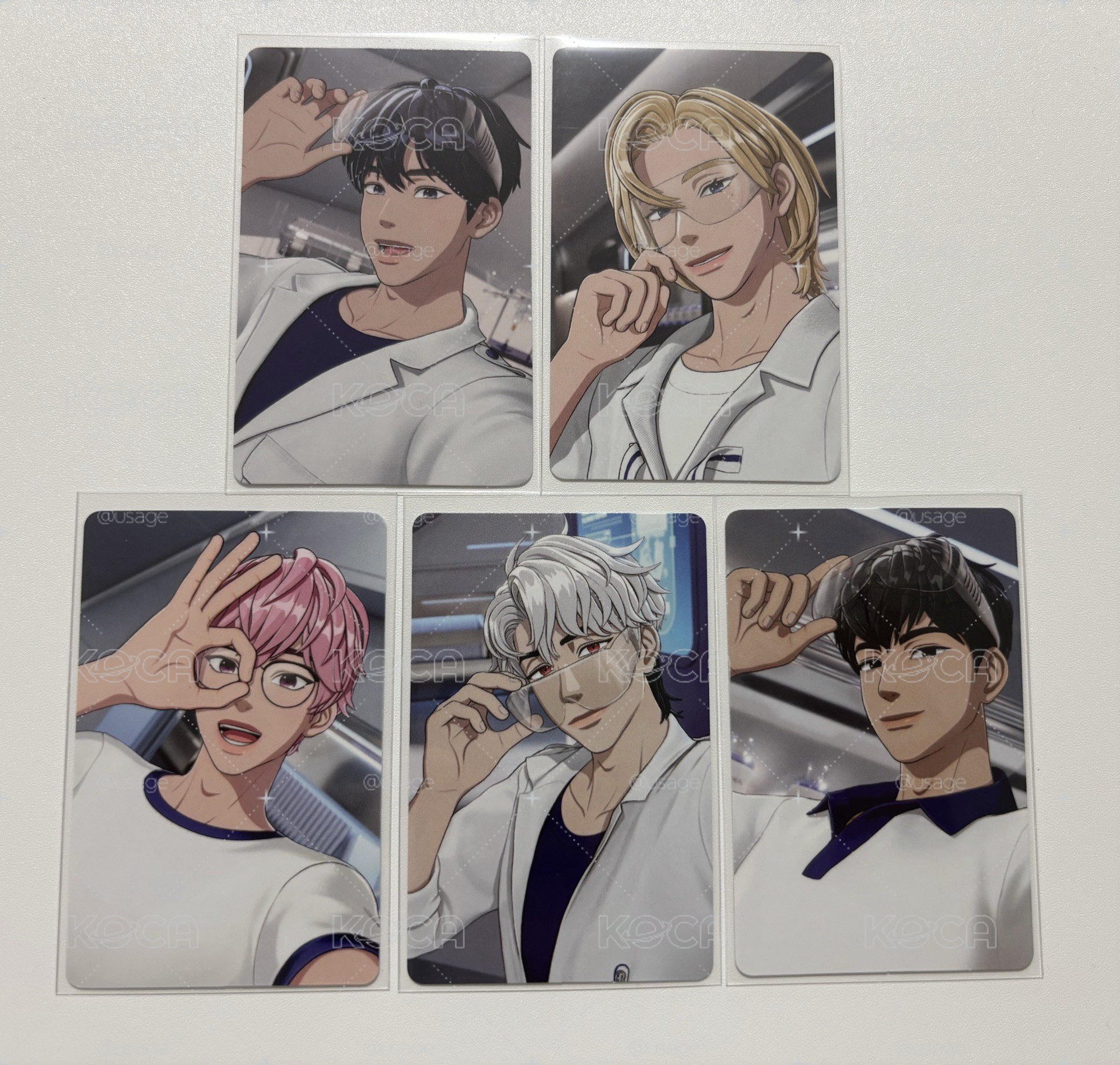 Plave x mediheal 聯名面膜小卡4.0一套