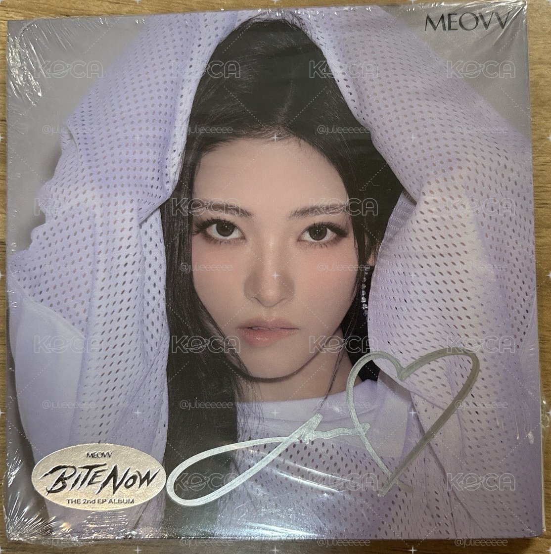Meovv全員親簽未拆單封